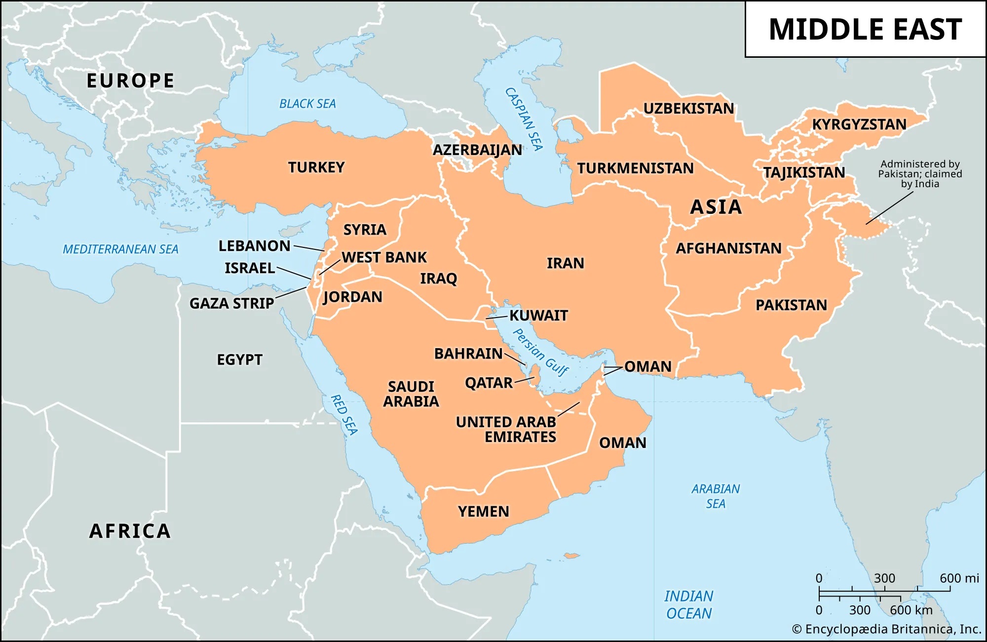 The Five Fault Lines of the Middle East - 2026