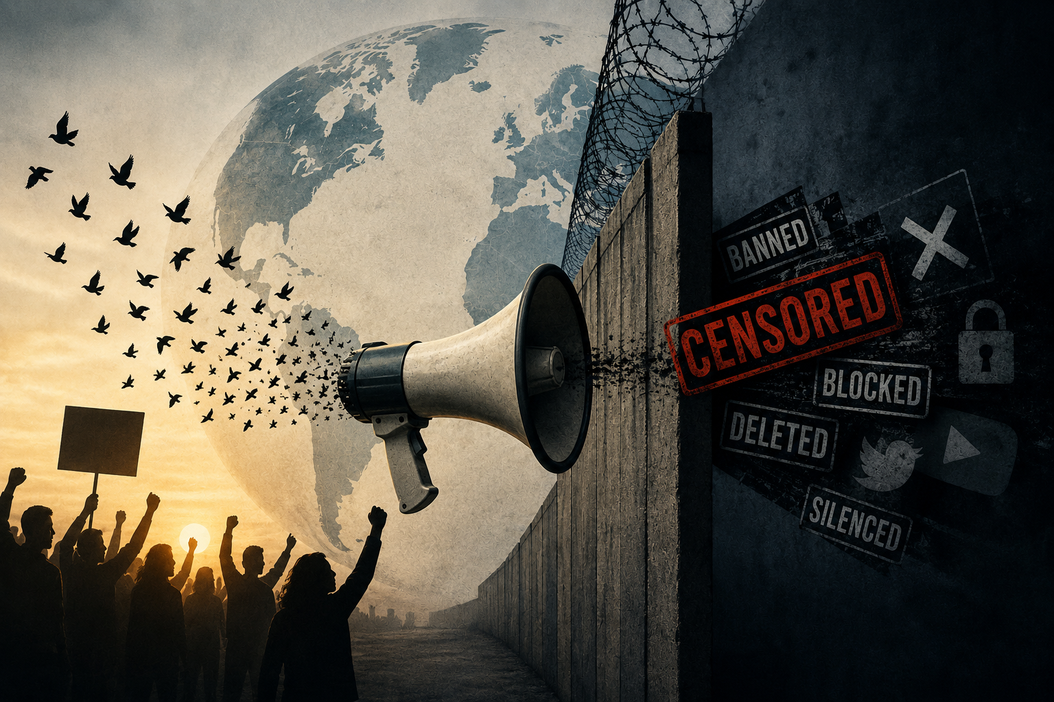 La liberté d’expression à travers le monde : entre héritages culturels, modèles politiques et réalités contemporaines