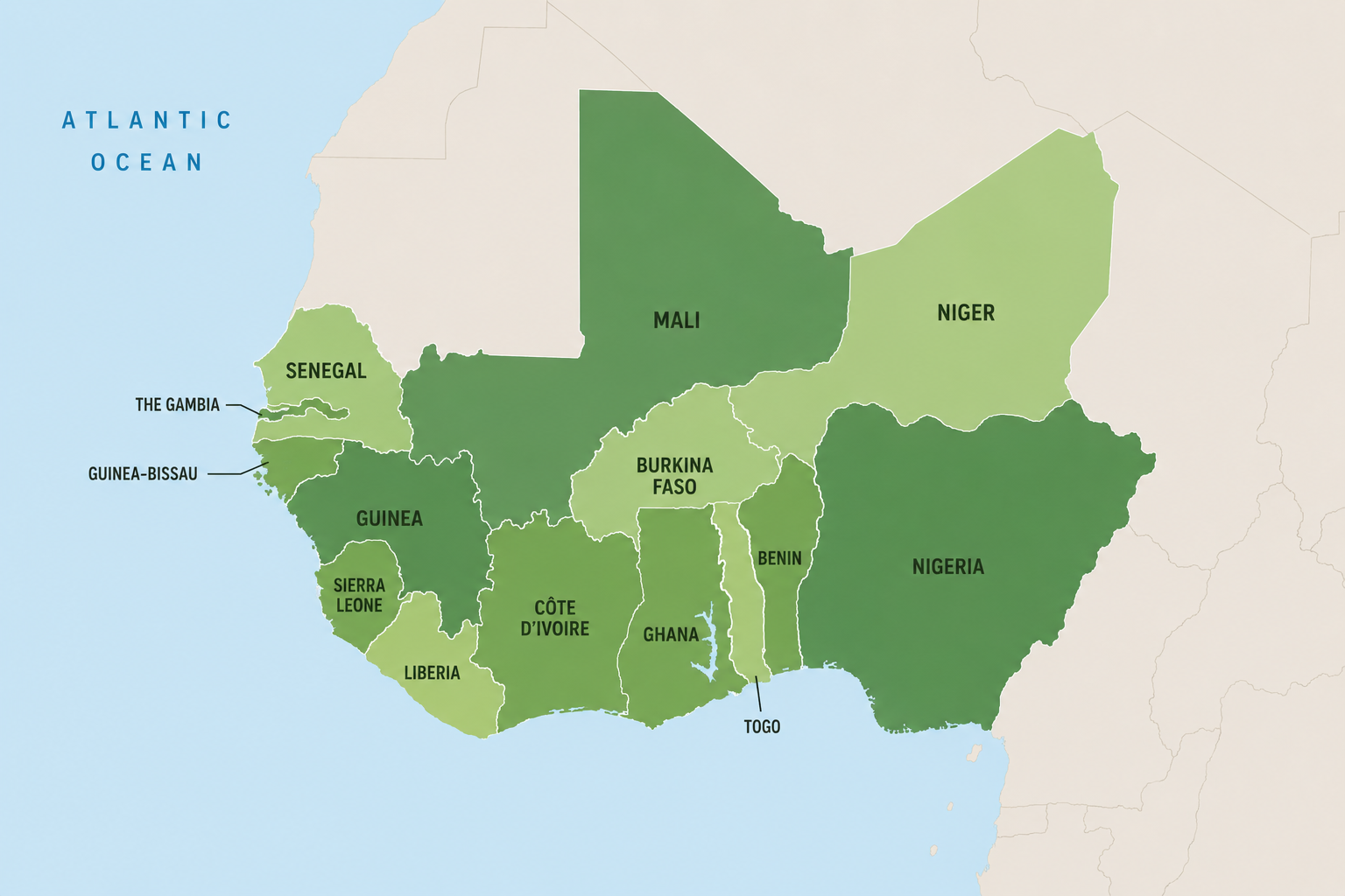 L’Afrique de l’Ouest stratégique : entre puissance économique, défis sécuritaires et recomposition géopolitique